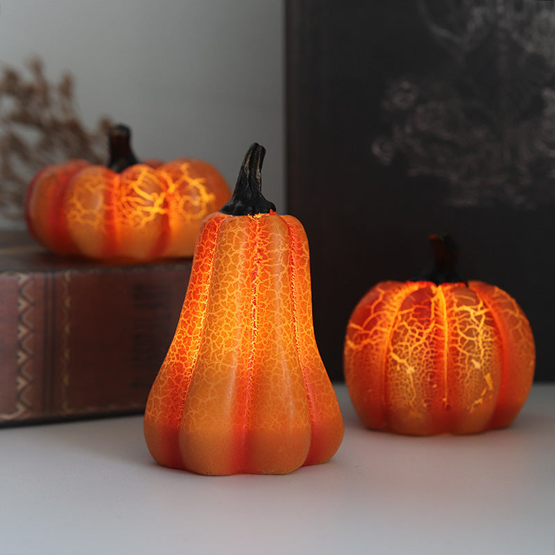 Lanterna LED Halloween — Abóbora Decorativa