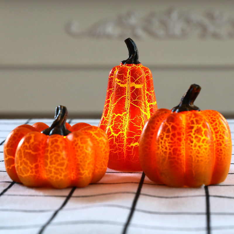 Lanterna LED Halloween — Abóbora Decorativa