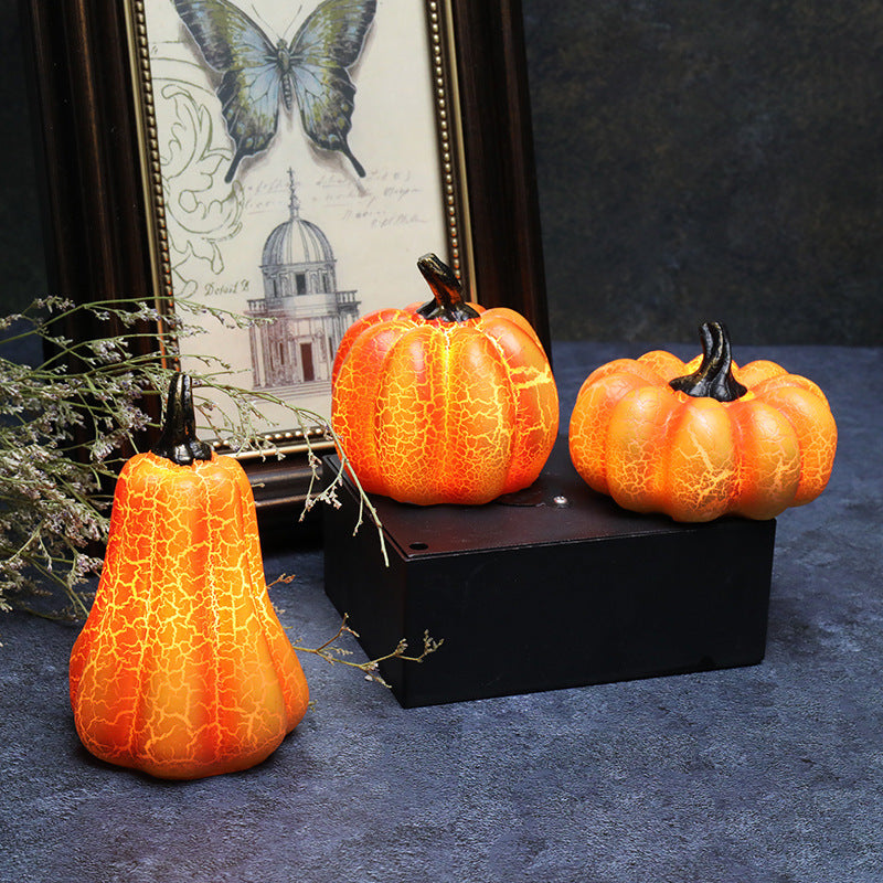 Lanterna LED Halloween — Abóbora Decorativa