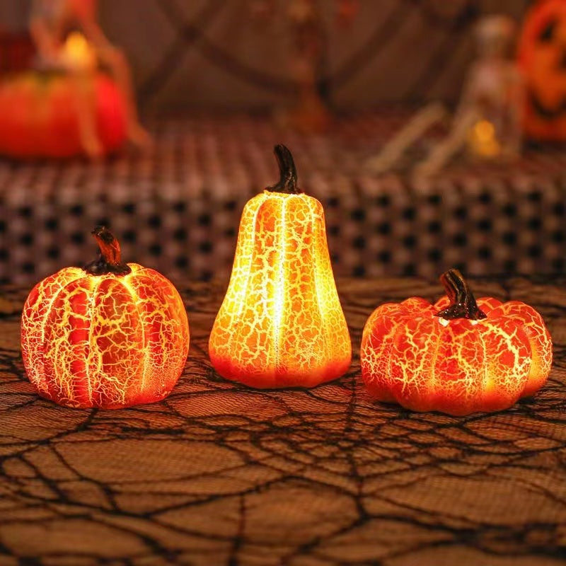 Lanterna LED Halloween — Abóbora Decorativa