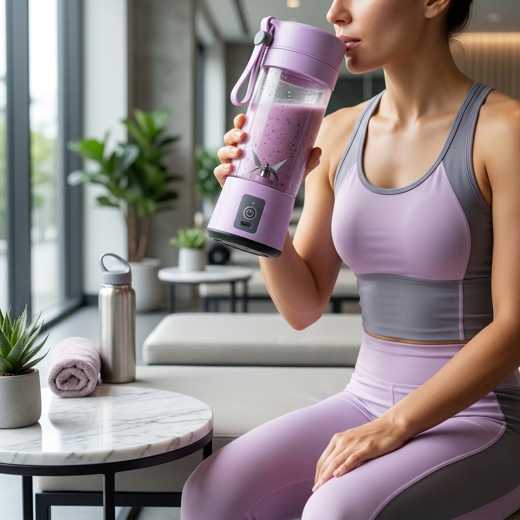 Liquidificador Portátil Recarregável 380 ml — USB