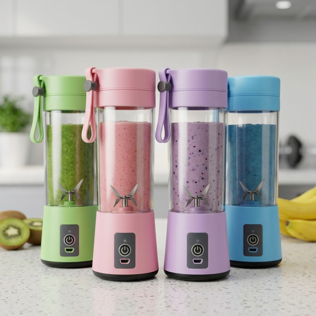 Liquidificador Portátil Recarregável 380 ml — USB
