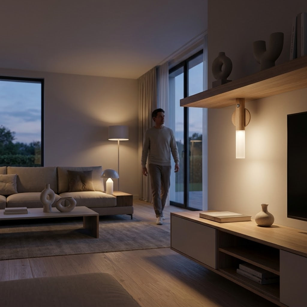 Luz LED com Sensor de Movimento — 2 Unidades