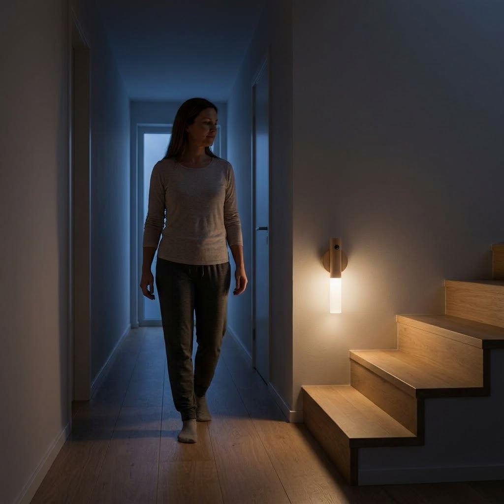 Luz LED com Sensor de Movimento — 2 Unidades