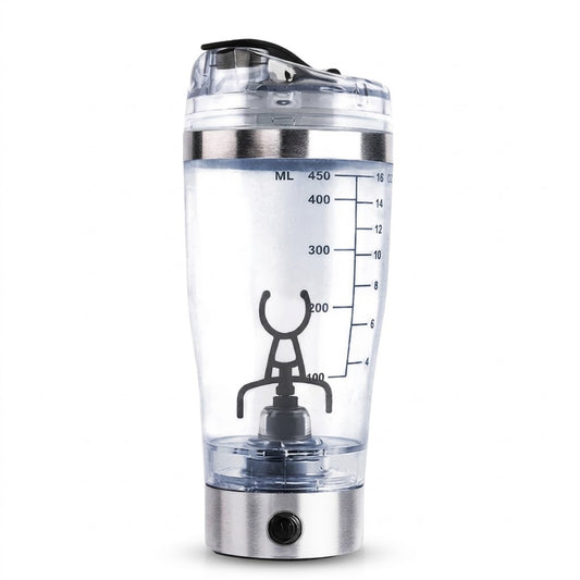Shaker Elétrico Recarregável 450 ml — Batidos e Proteínas